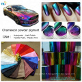 Chameleon pigment pour Nail Art, Cosmetic, Car Paint.